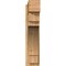 Ekena Millwork Merced Block Rough Sawn Outlooker, Western Red Cedar, 8"W x 32"D x 36"H OUT08X32X36MRC05RWR - alternate 2